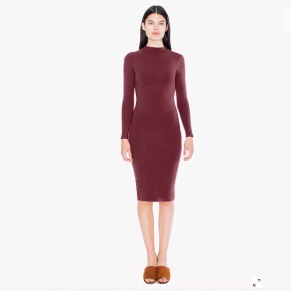 American Apparel Midi Dress